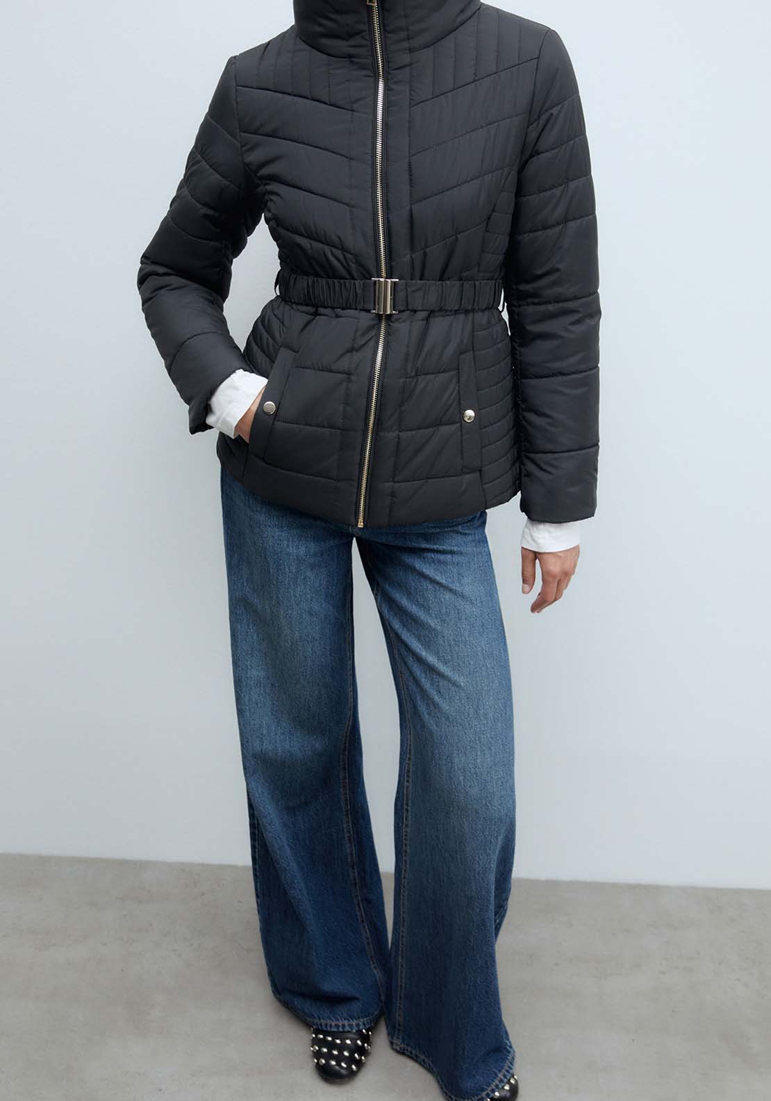 Sfera Short Parka - Black 2 Shaws Department Stores