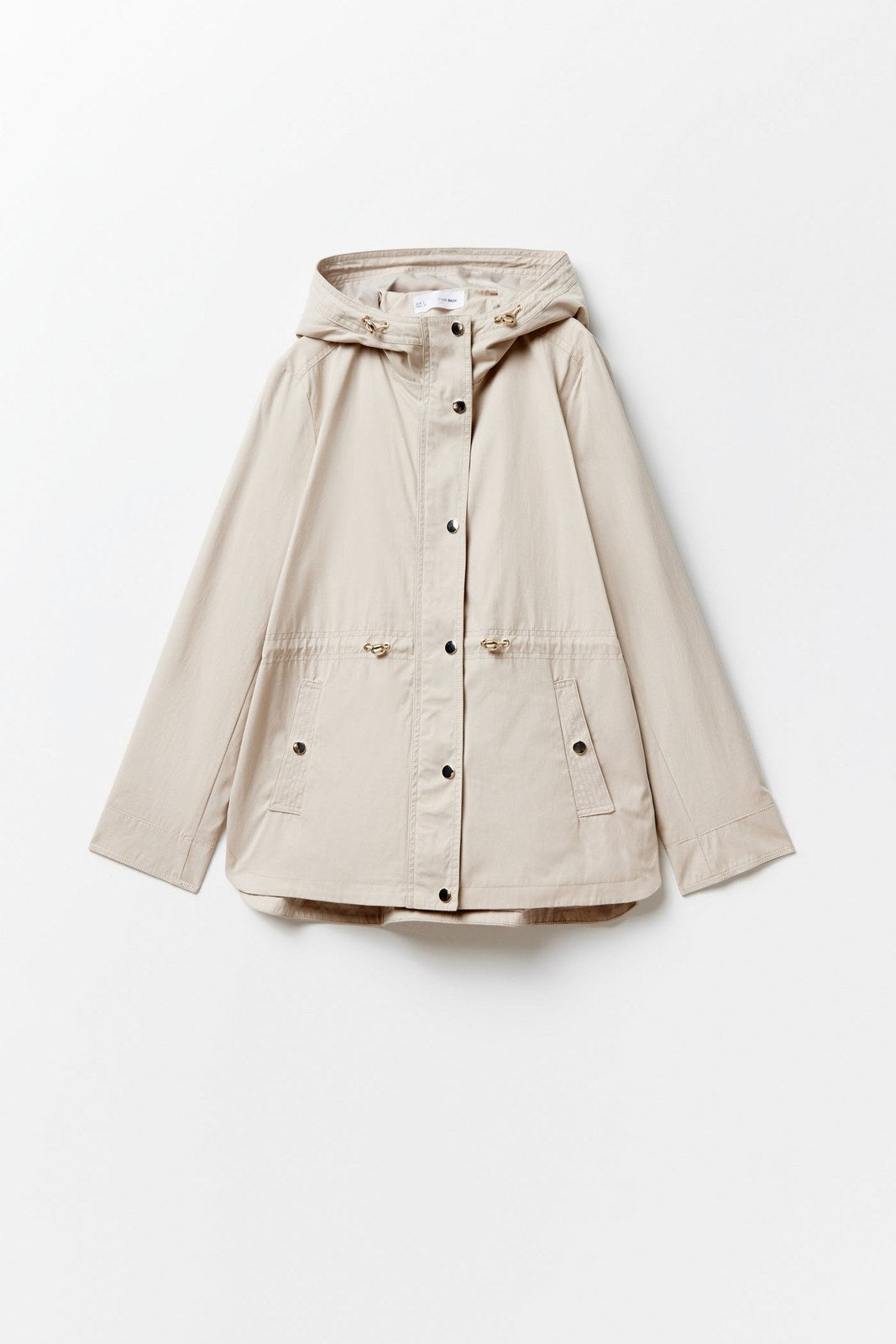Sfera Hooded Parka W Snitched Waist - Grey 6 Shaws Department Stores