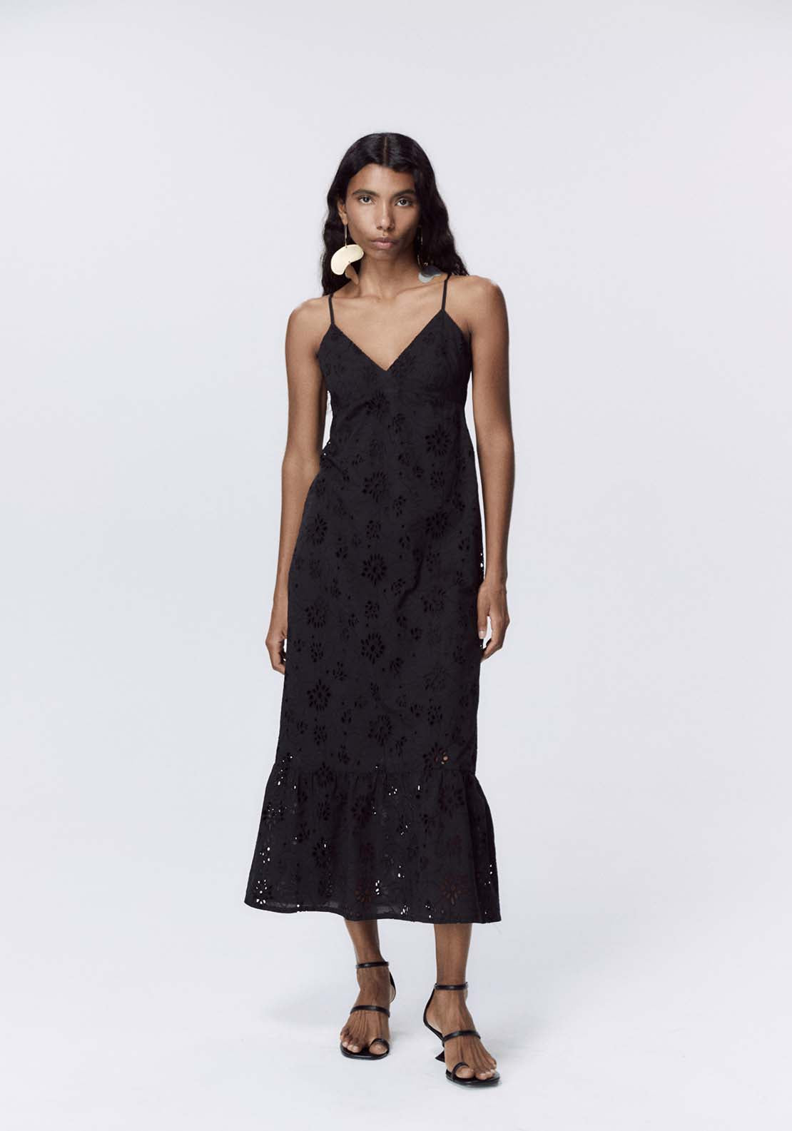 Sfera Strappy Schiffli Dress 1 Shaws Department Stores