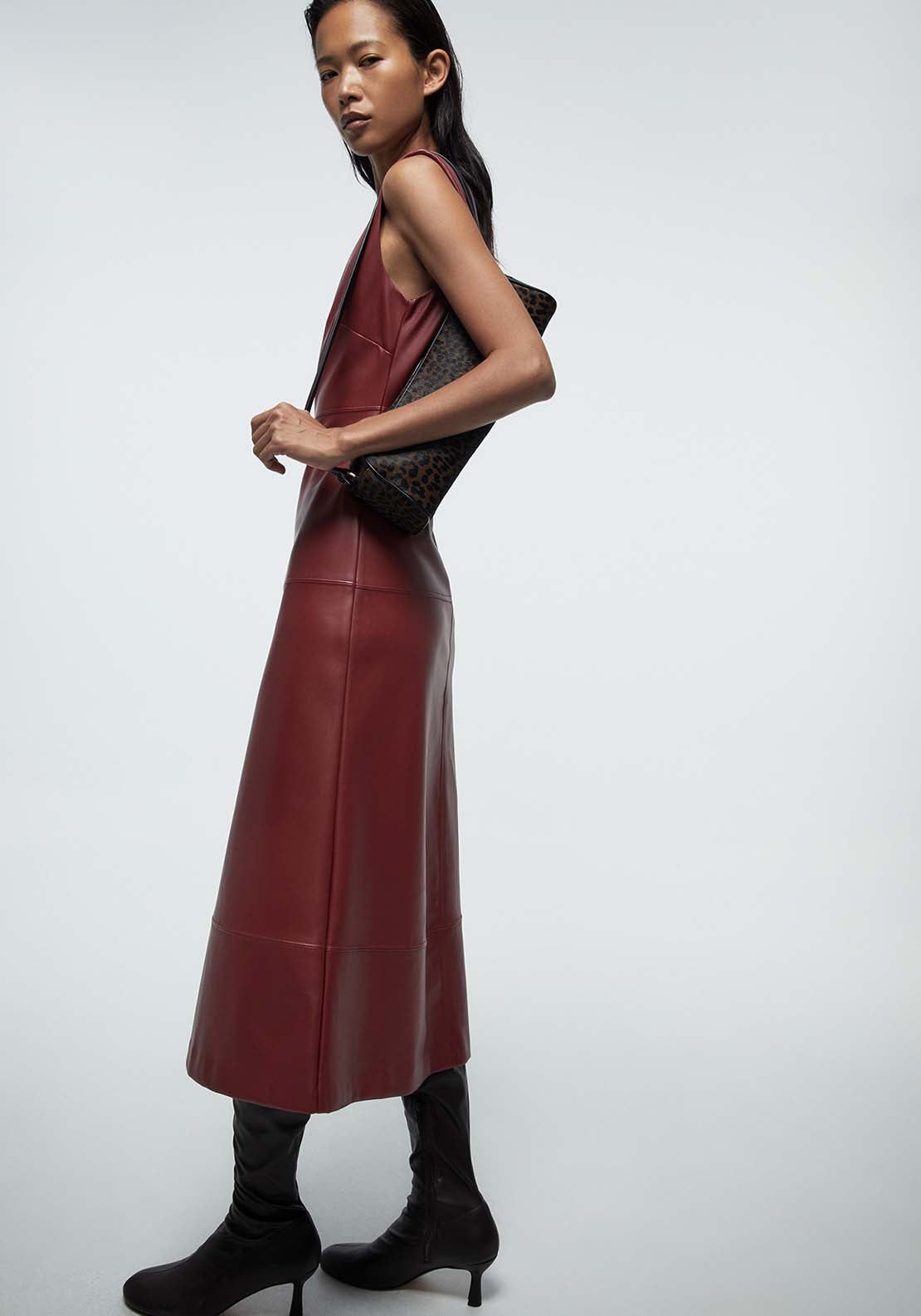Midi Dress - Red