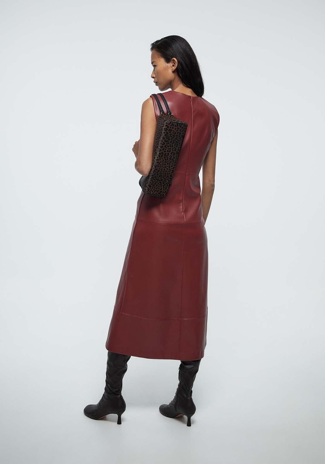 Midi Dress - Red