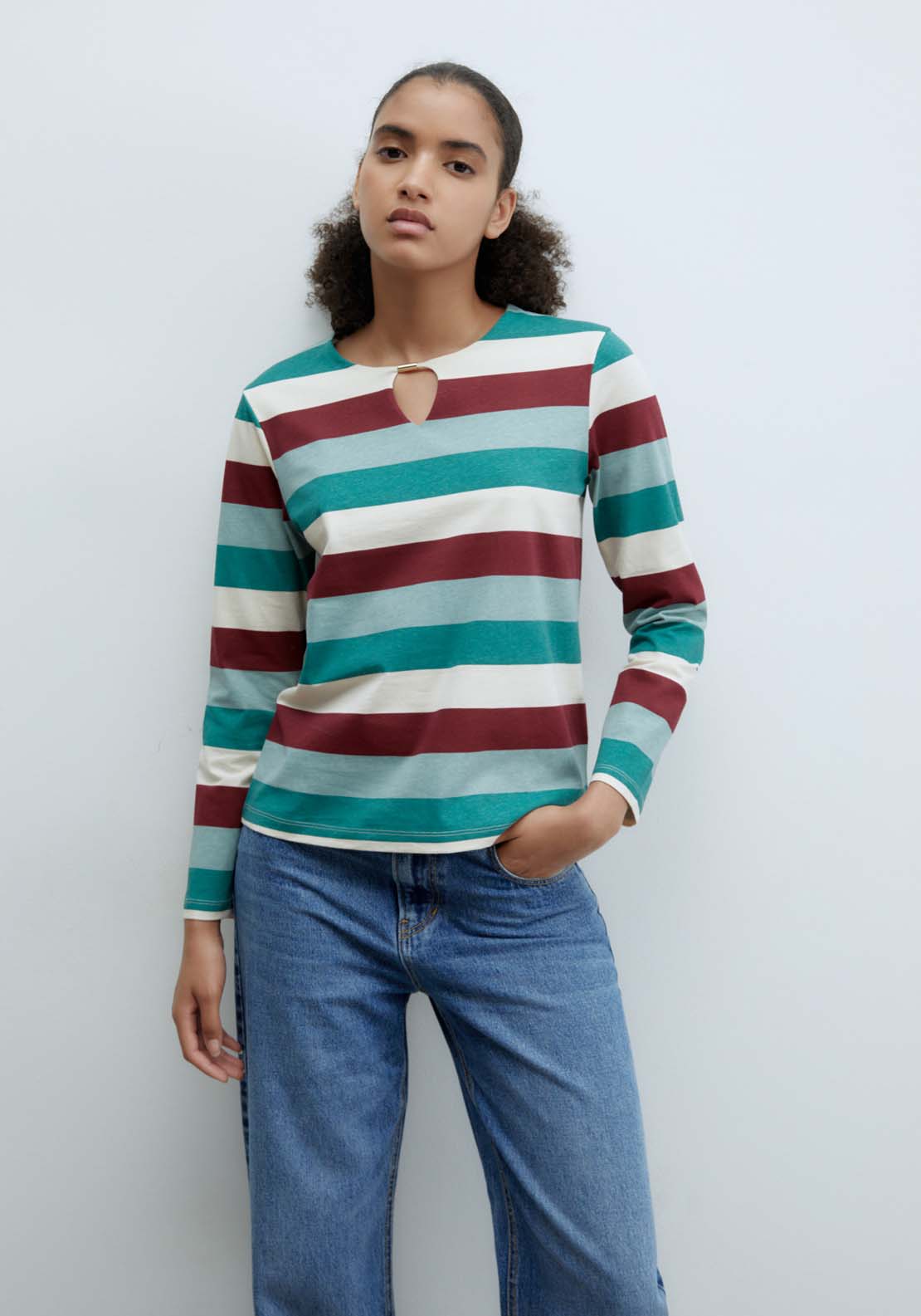 Sfera Printed top - Multicolour 1 Shaws Department Stores