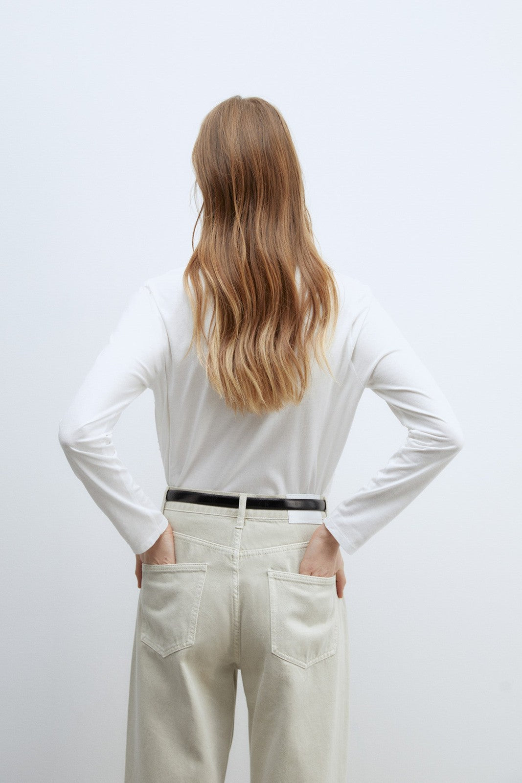 Sfera Plumetis embroidered top - White 3 Shaws Department Stores