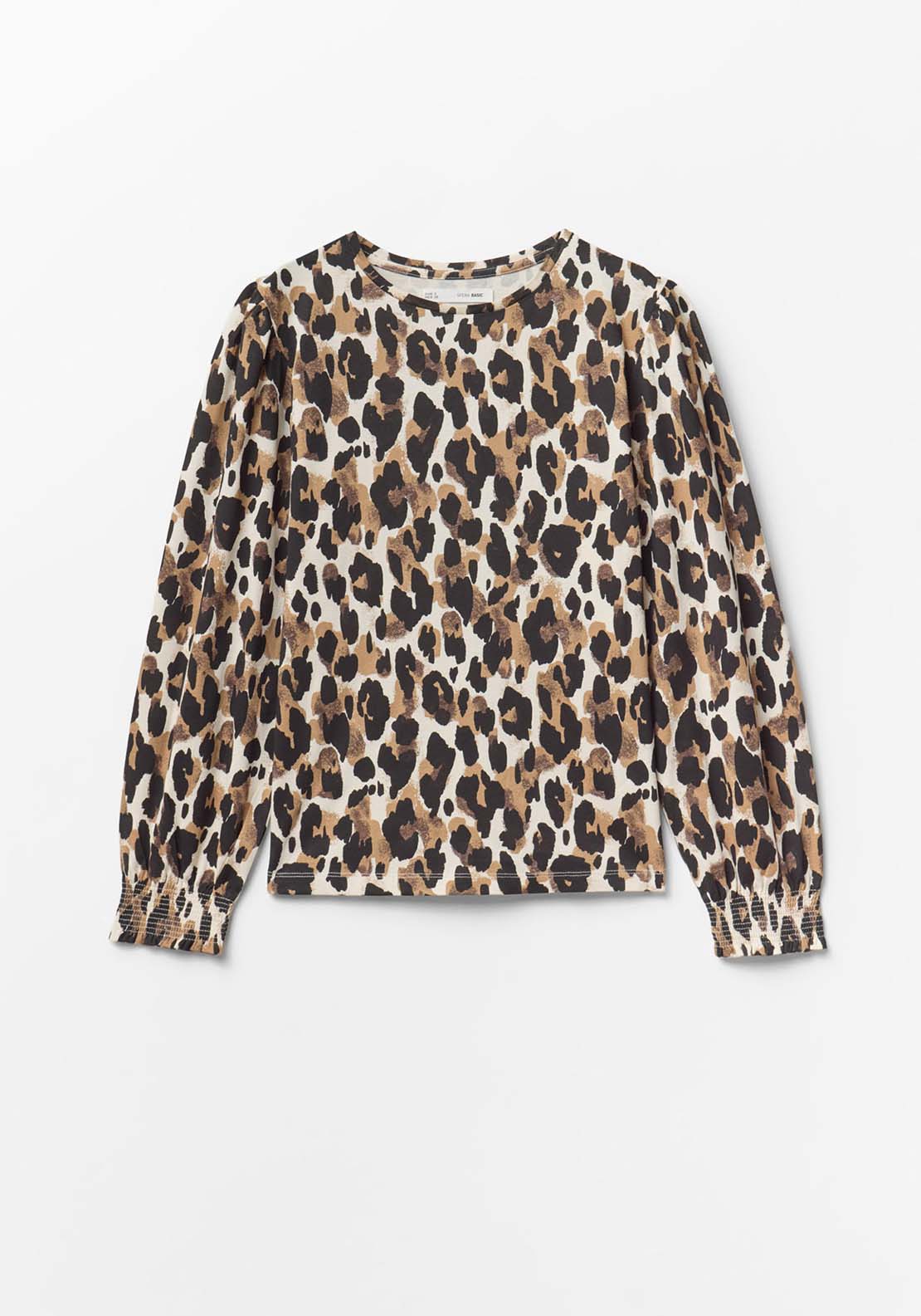 Printed Top - Brown