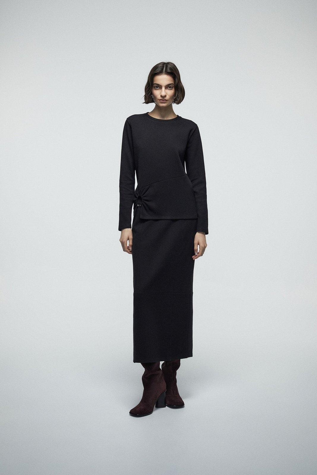 Matching Soft Touch Top - Black