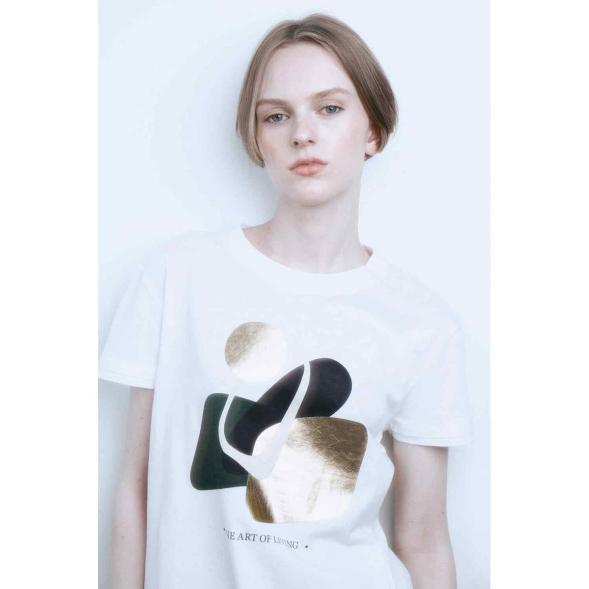 Foil Graphic T-Shirt - White