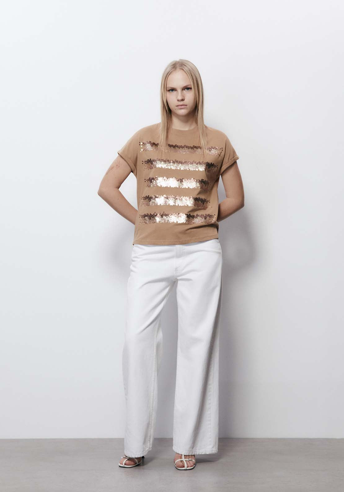 Sfera Sequined degradé top 3 Shaws Department Stores