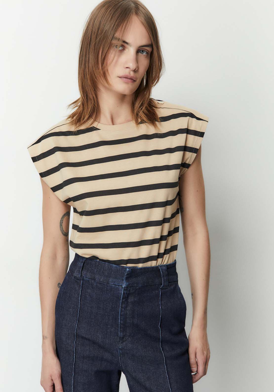 Sfera Printed Top - Sand 1 Shaws Department Stores