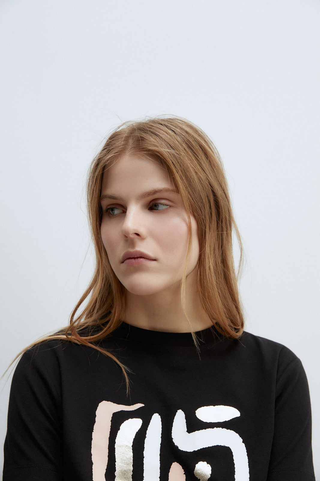 Sfera Motif T-shirt - Black 5 Shaws Department Stores