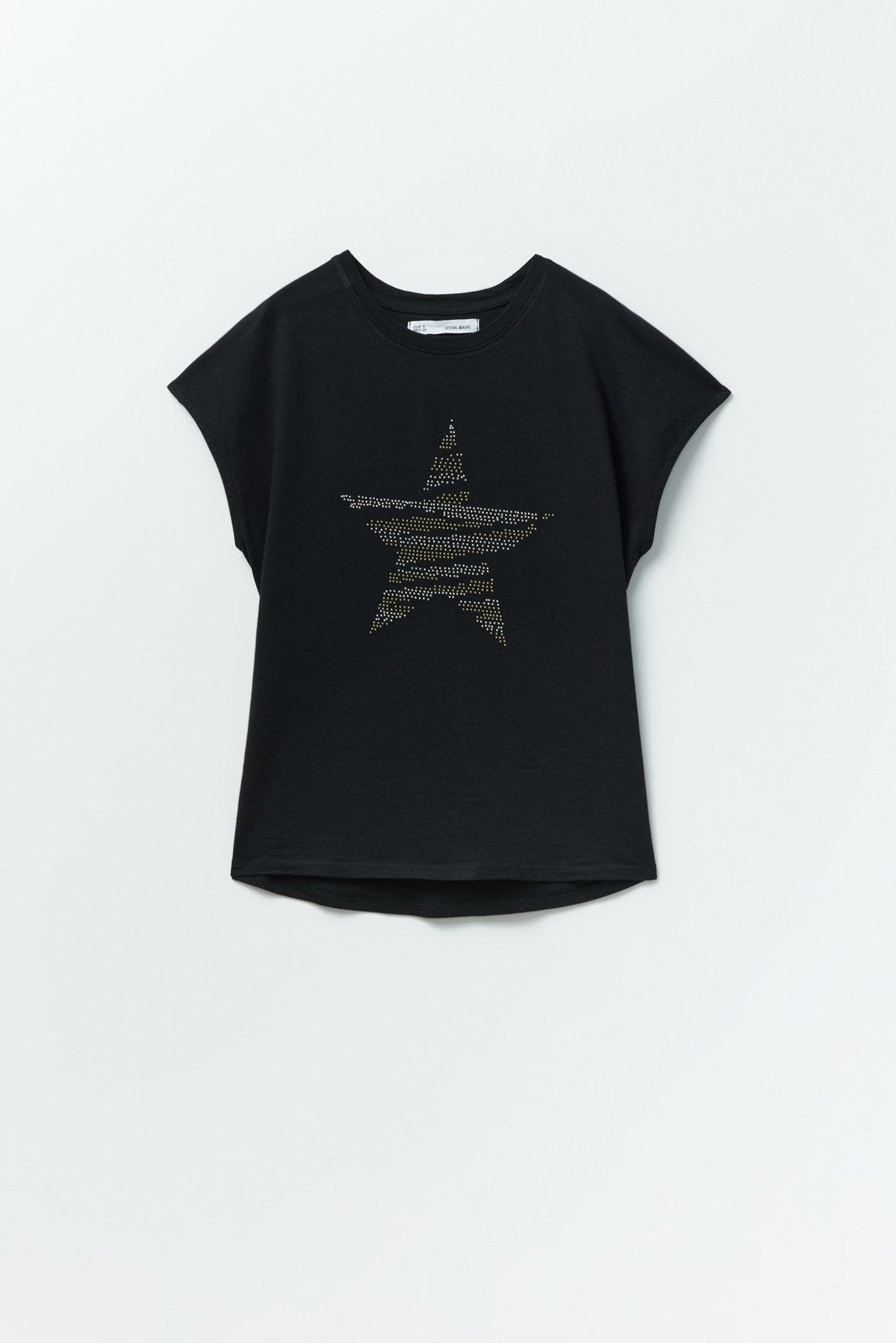 Sfera Motif T-shirt - Black 6 Shaws Department Stores