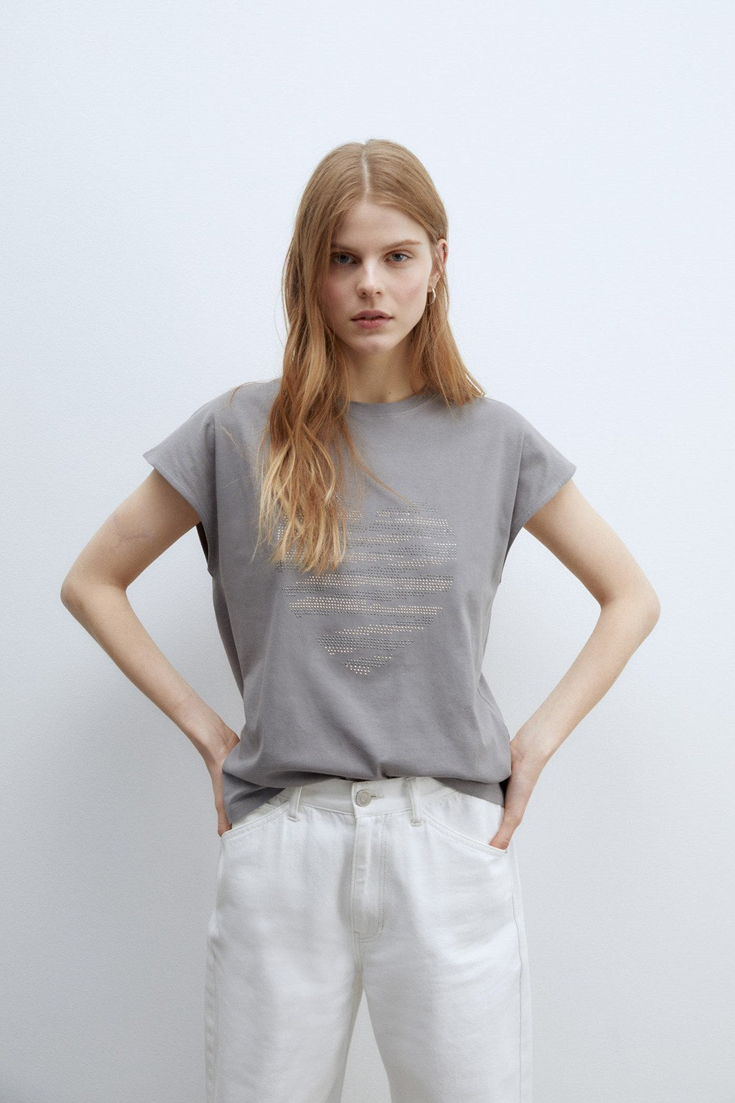 Sfera Motif T-shirt - Lead 1 Shaws Department Stores