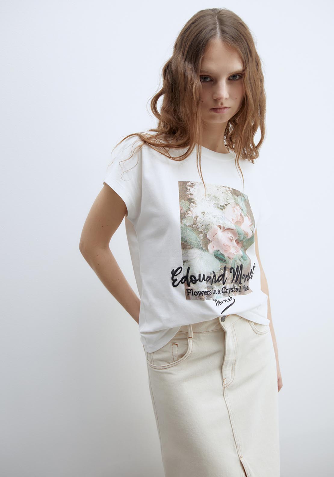Sfera Licensed Manet T-Shirt - White 1 Shaws Department Stores