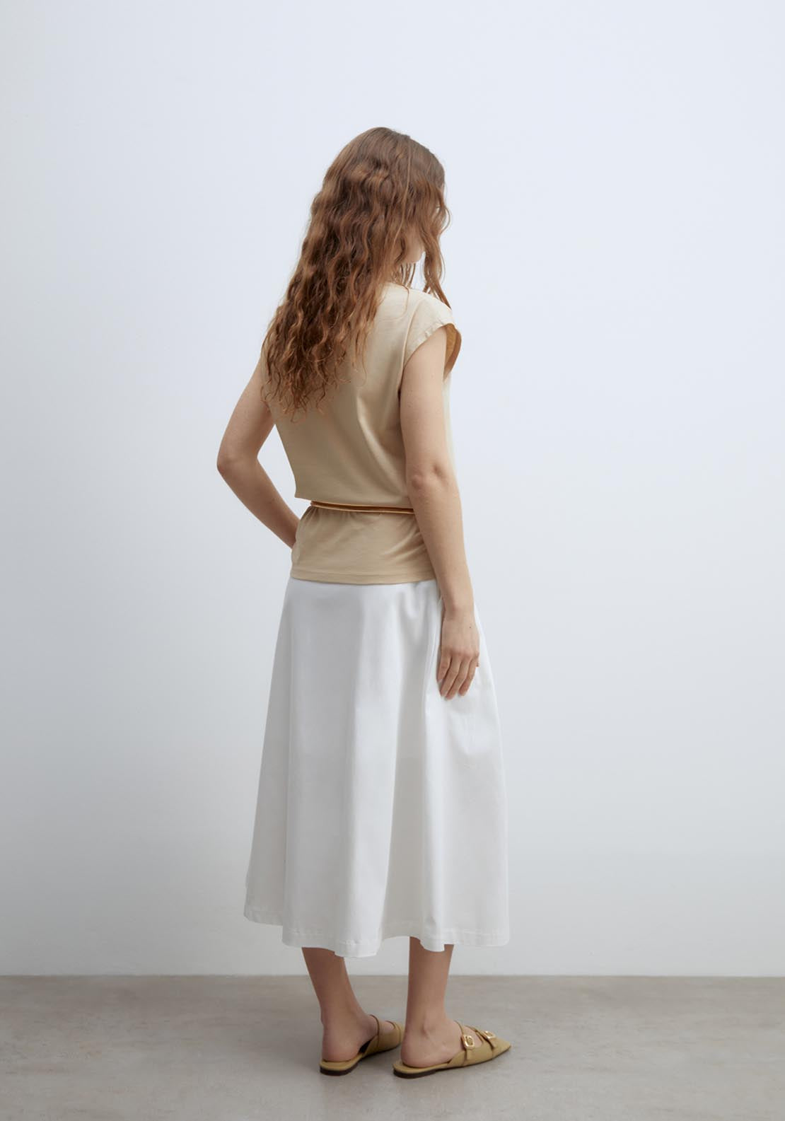 Sfera Metallic Eyelets T-Shirt - Toasted 2 Shaws Department Stores
