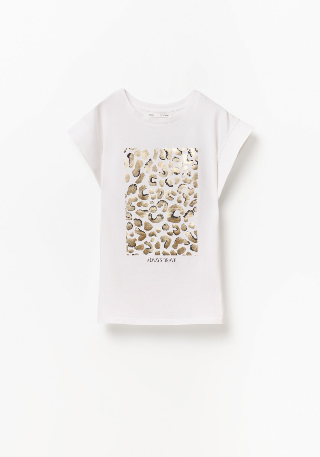 Front Graphic Top - White