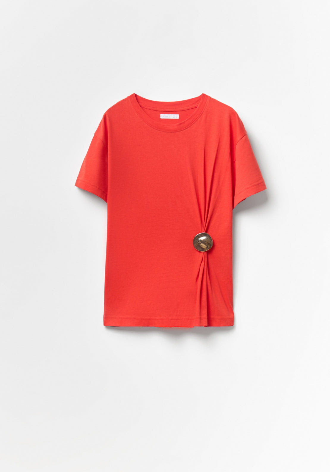 Sfera Metallic Hardware T-Shirt - Red 12 Shaws Department Stores