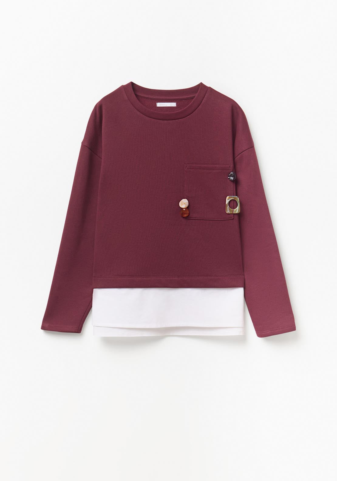 Decorative Elements Sweatshirt - Red