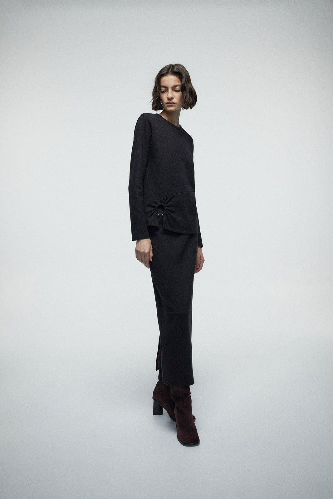 Soft Touch Skirt - Black