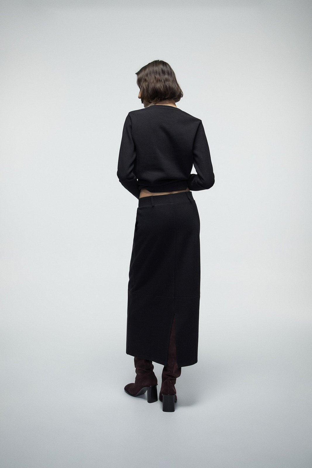 Soft Touch Skirt - Black