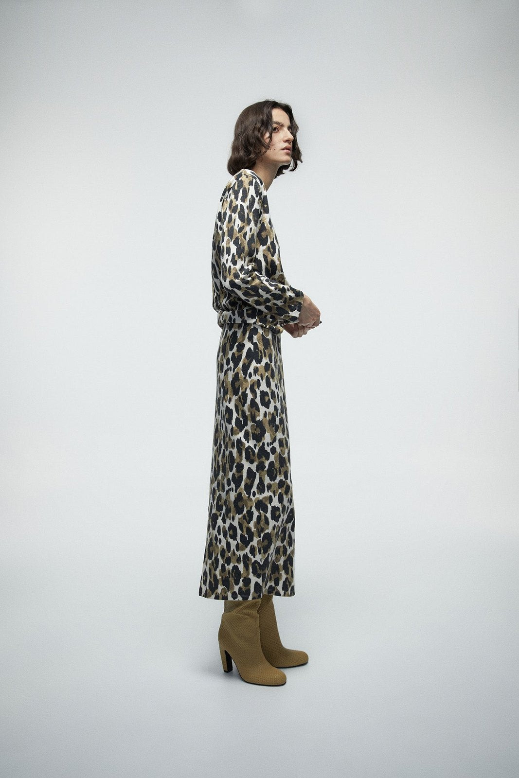 Soft Touch Skirt - Brown