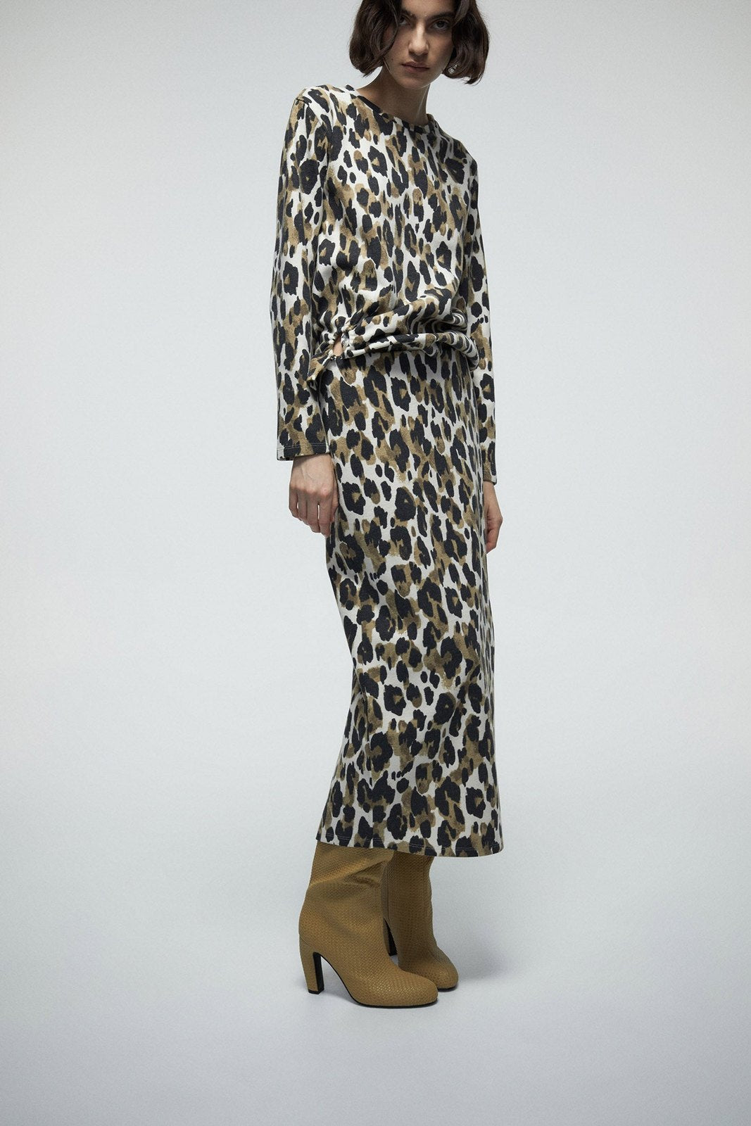 Soft Touch Skirt - Brown