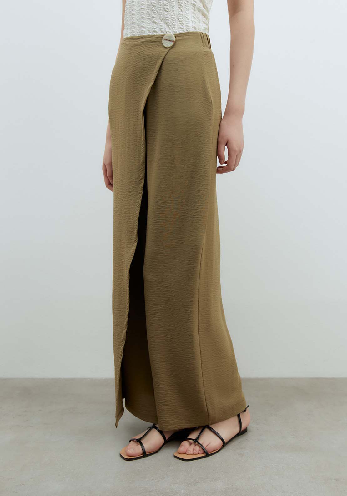 Sfera Pareo Trousers - Khaki 1 Shaws Department Stores