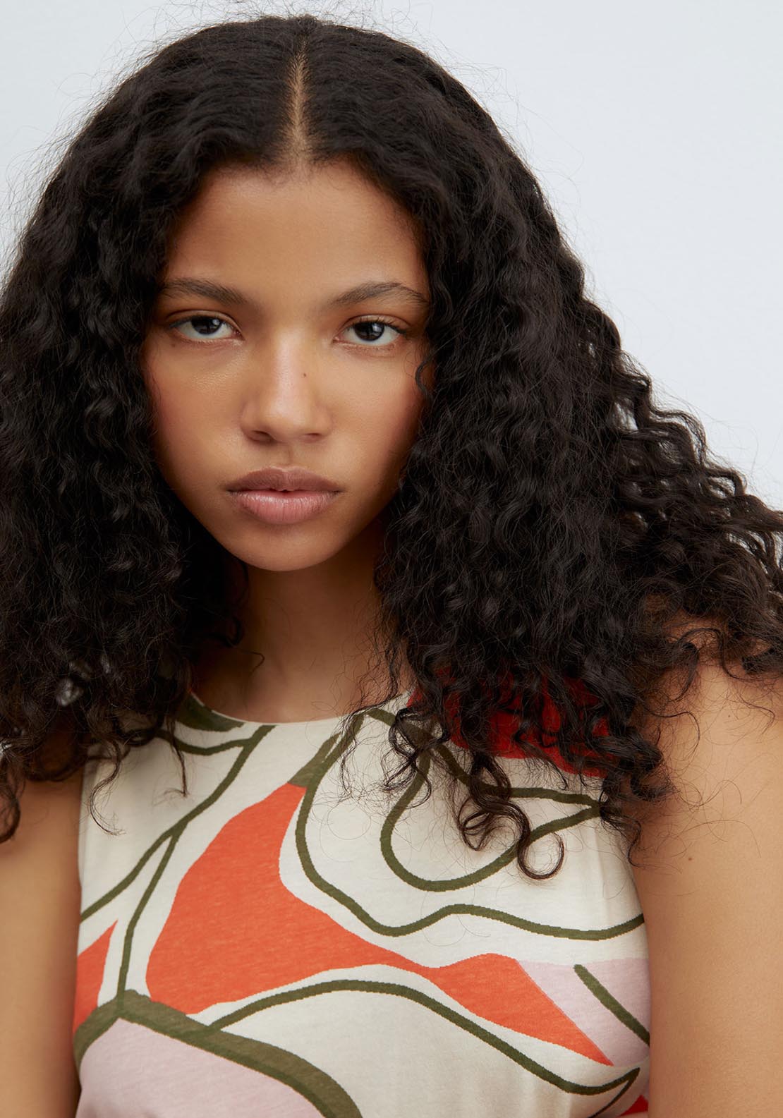 Sfera Printed A Line Dress - Multicolour 5 Shaws Department Stores