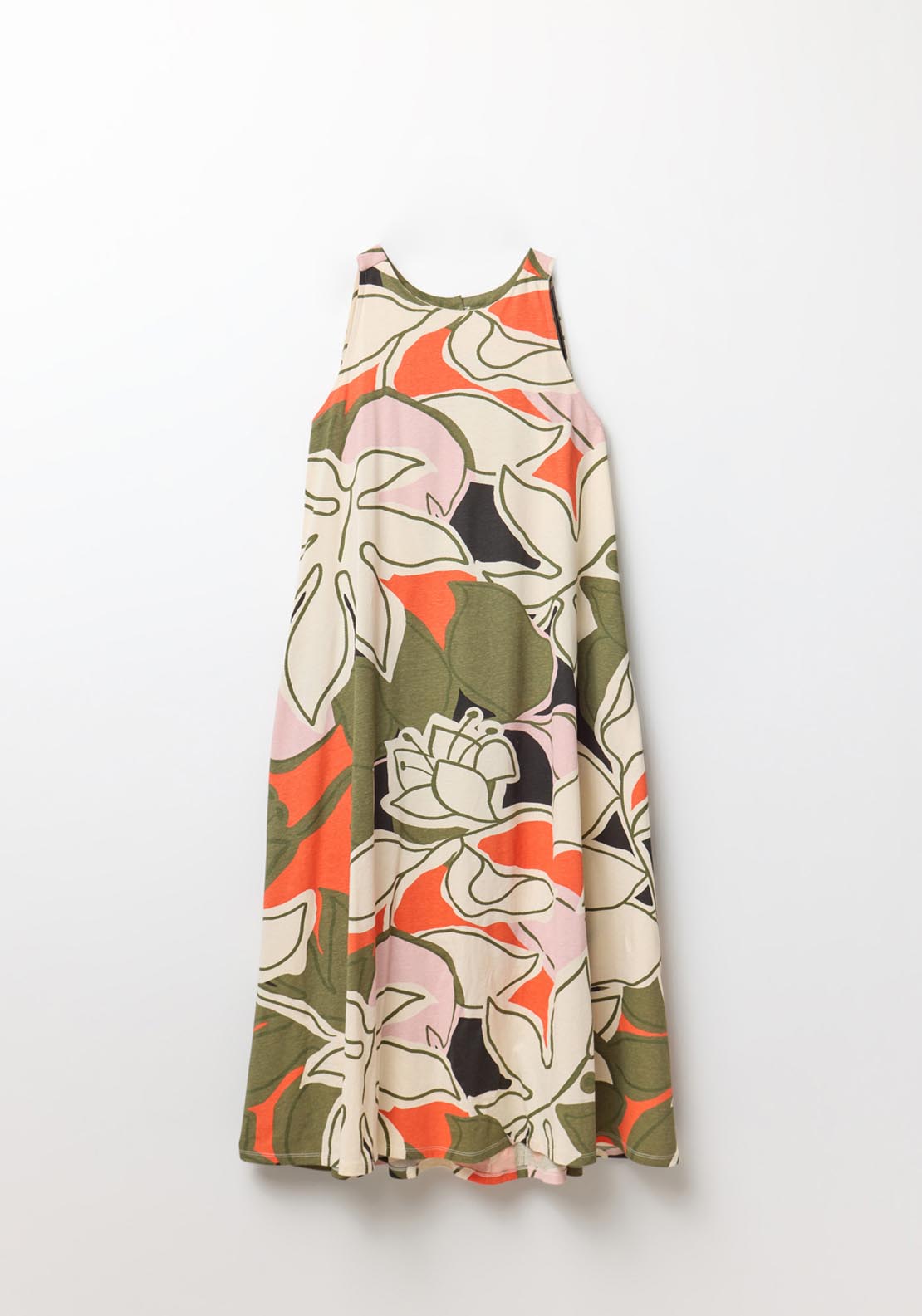Sfera Printed A Line Dress - Multicolour 6 Shaws Department Stores