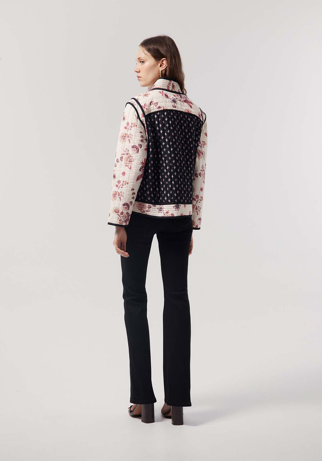 Printed Jacket - Purple