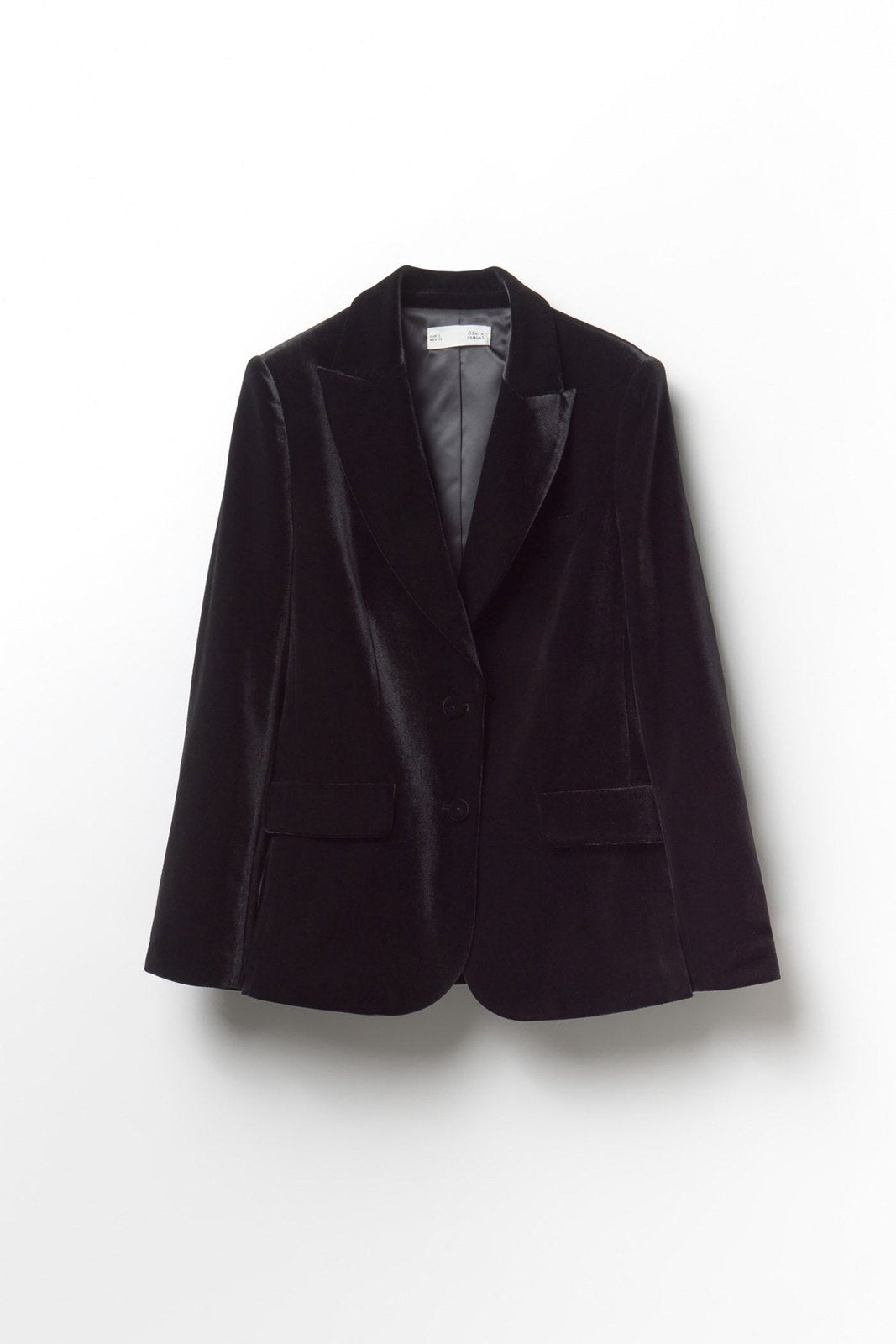 Velvet Blazer - Black