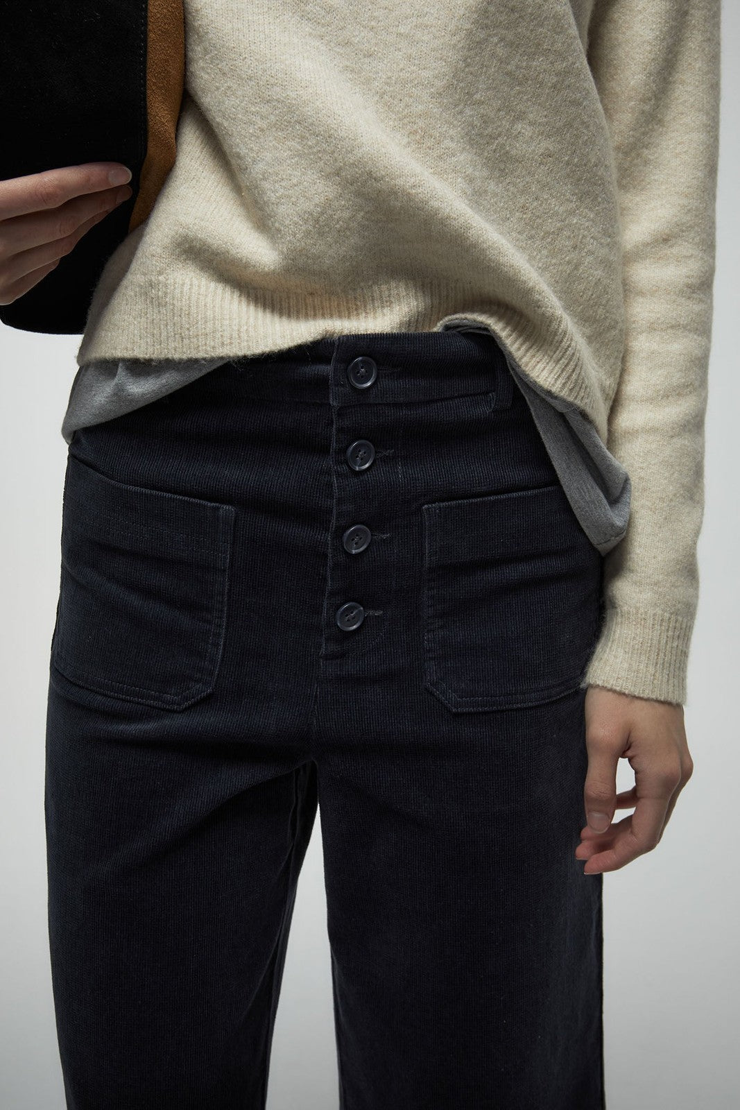 Culotte Trousers - Grey