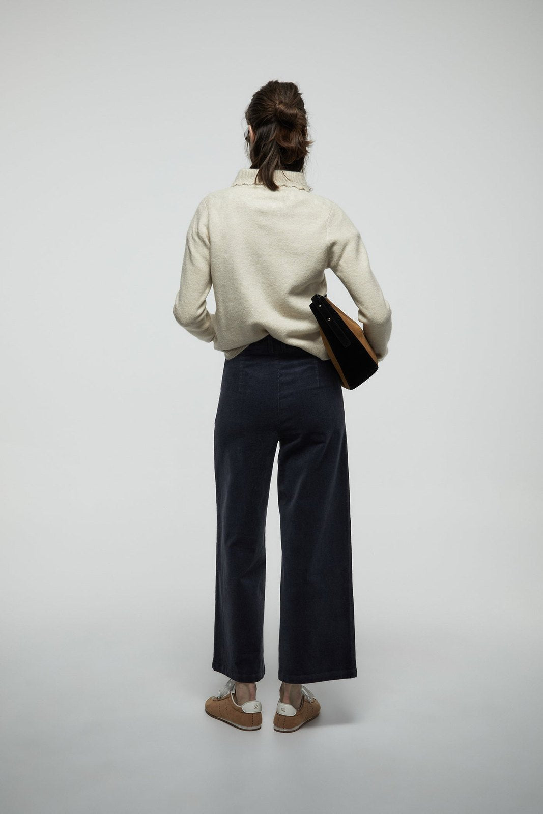 Culotte Trousers - Grey