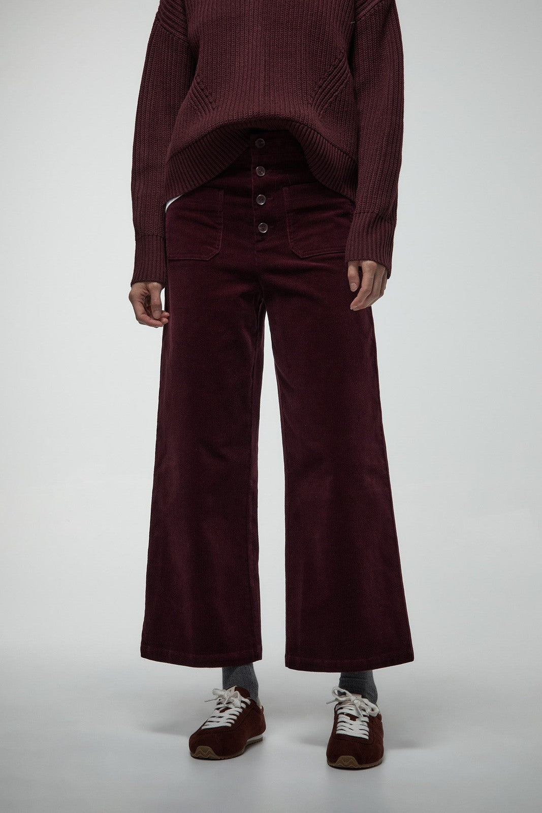 Culotte Trousers - Red