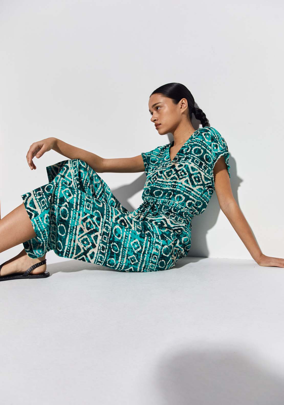 Sfera Ethnic-print jumpsuit 5 Shaws Department Stores