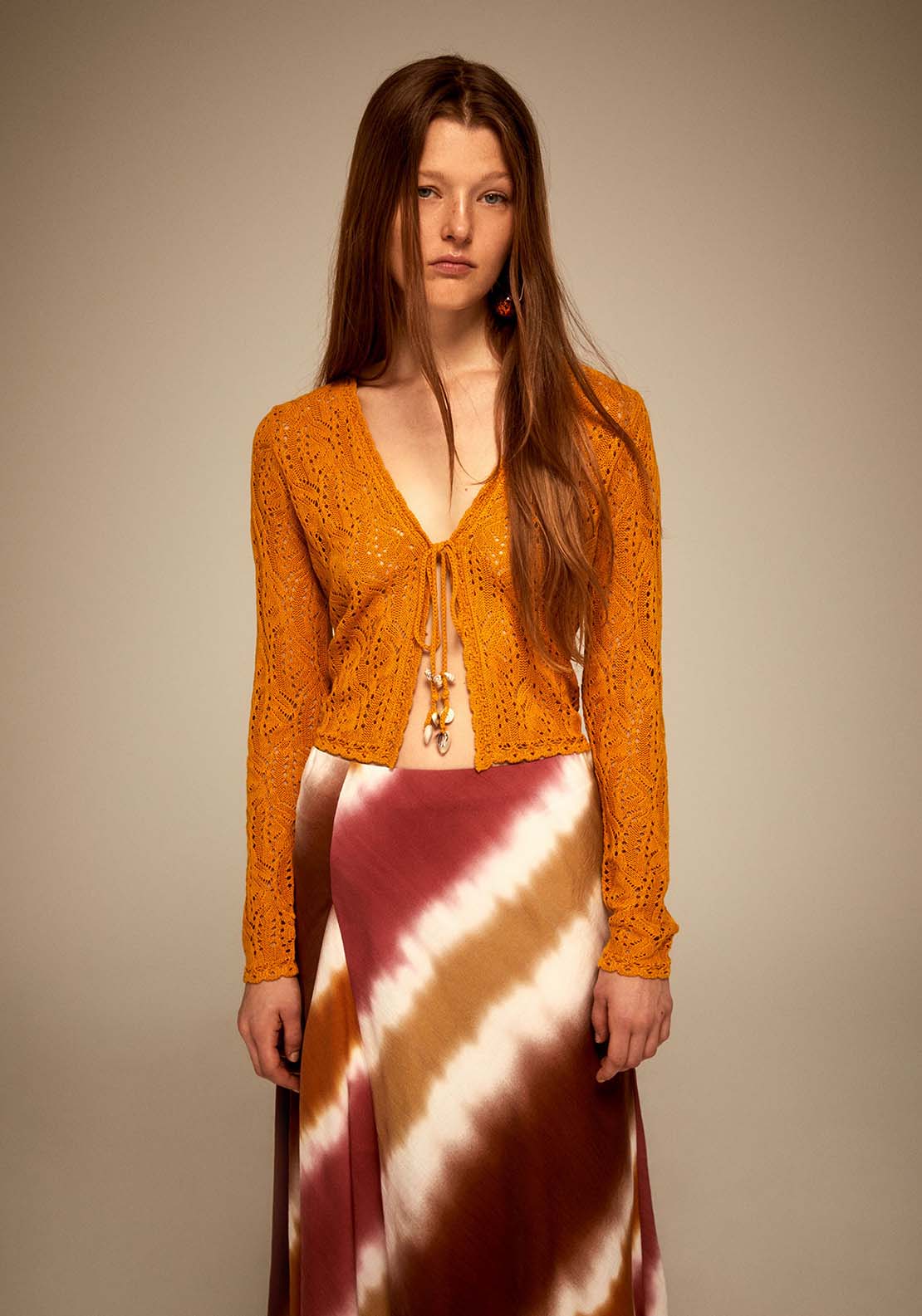 Sfera Asymmetrical Tie-Dye Skirt - Pink Acid 4 Shaws Department Stores