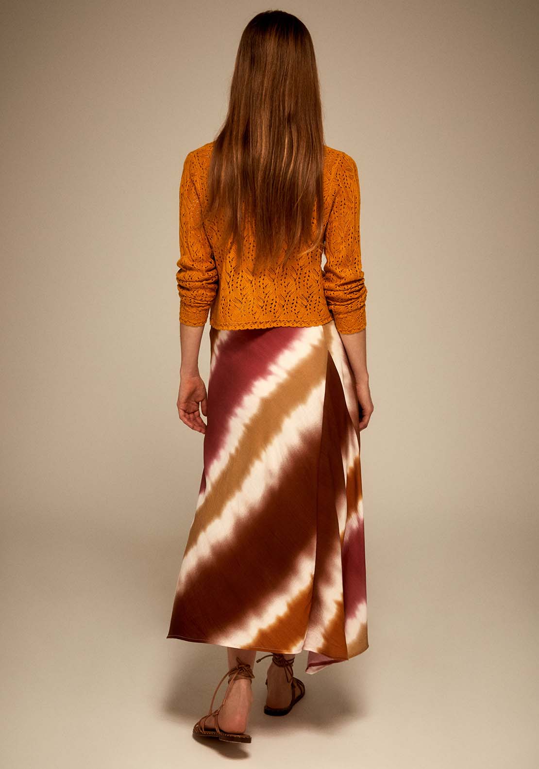 Sfera Asymmetrical Tie-Dye Skirt - Pink Acid 2 Shaws Department Stores