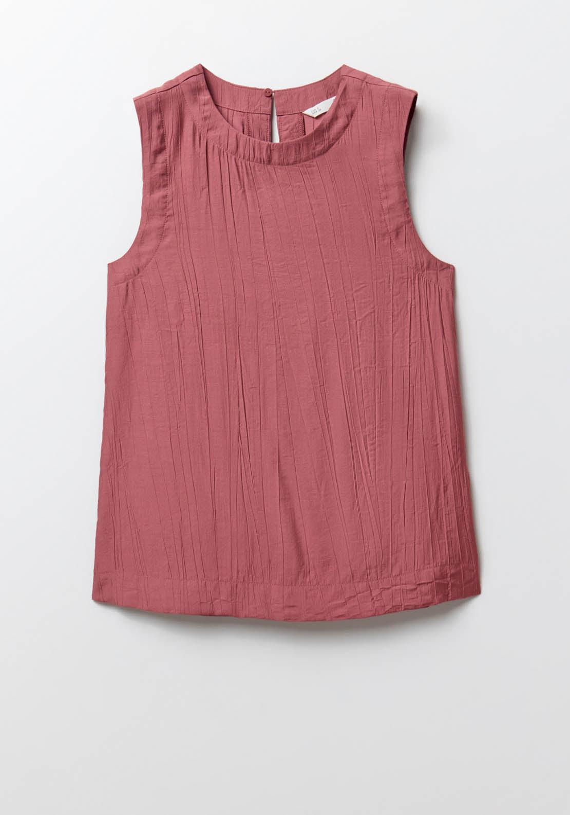 Sfera Wrinkle-Effect Top - Pink Acid 6 Shaws Department Stores