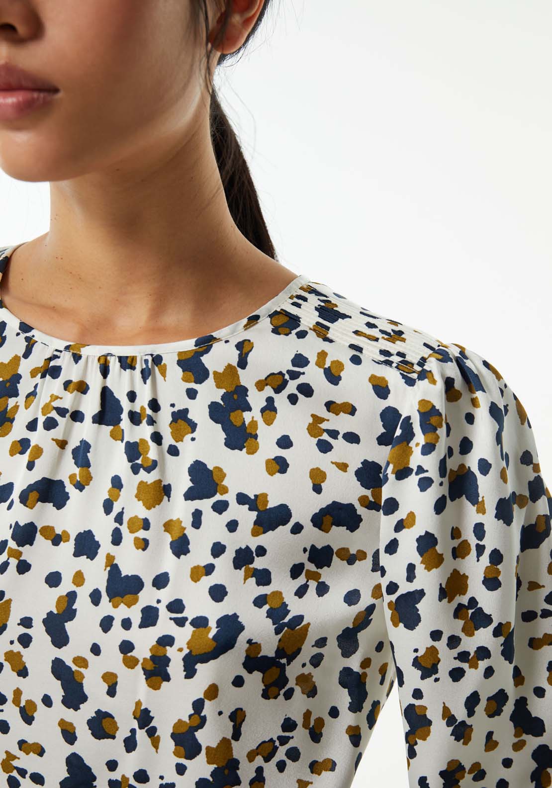 Sfera Basic printed top - Royal 3 Shaws Department Stores