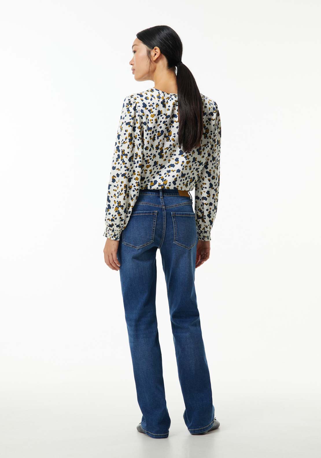 Sfera Basic printed top - Royal 5 Shaws Department Stores