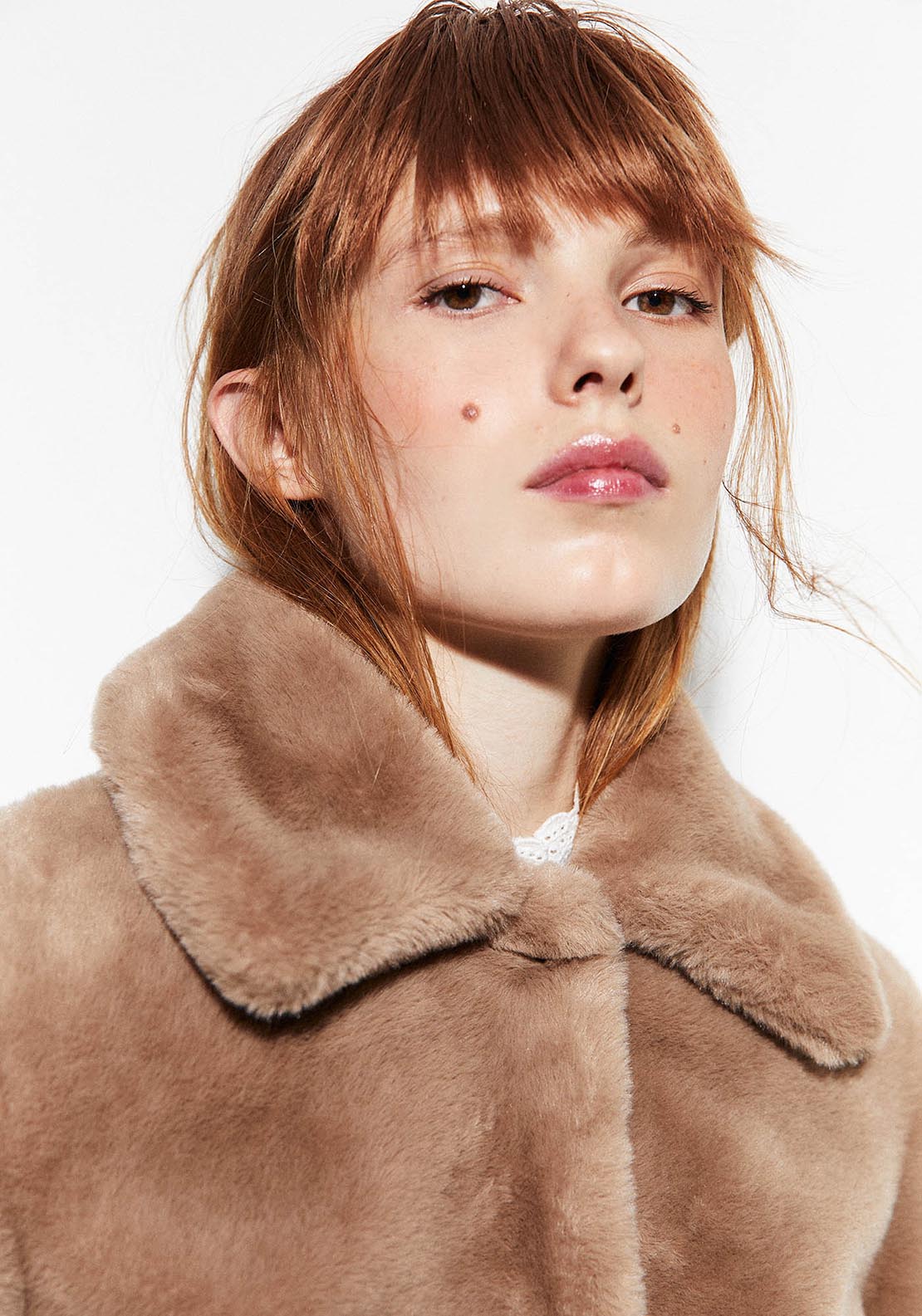 Sfera Fur jacket - Taupe 5 Shaws Department Stores