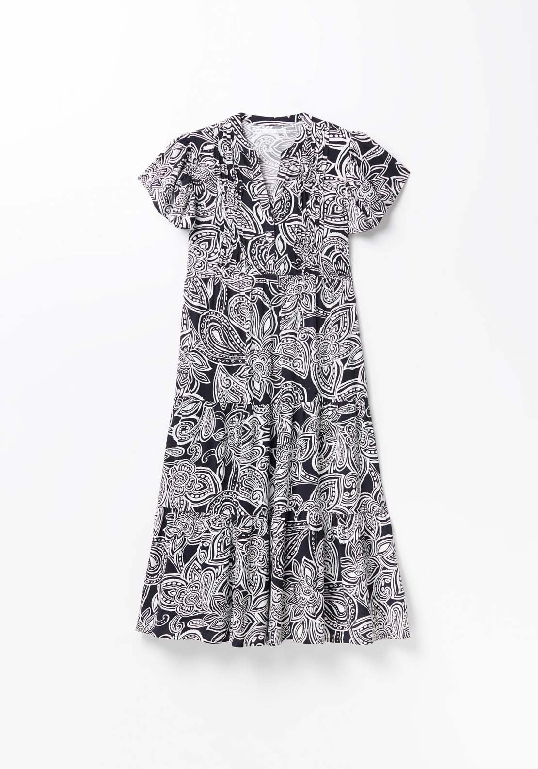 Sfera Short Sleeve Midi Dress 5 Shaws Department Stores