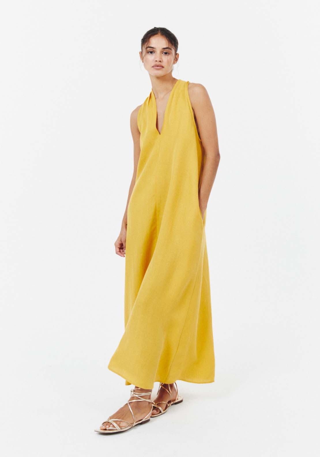Sfera Lyocell Maxi Dress 1 Shaws Department Stores