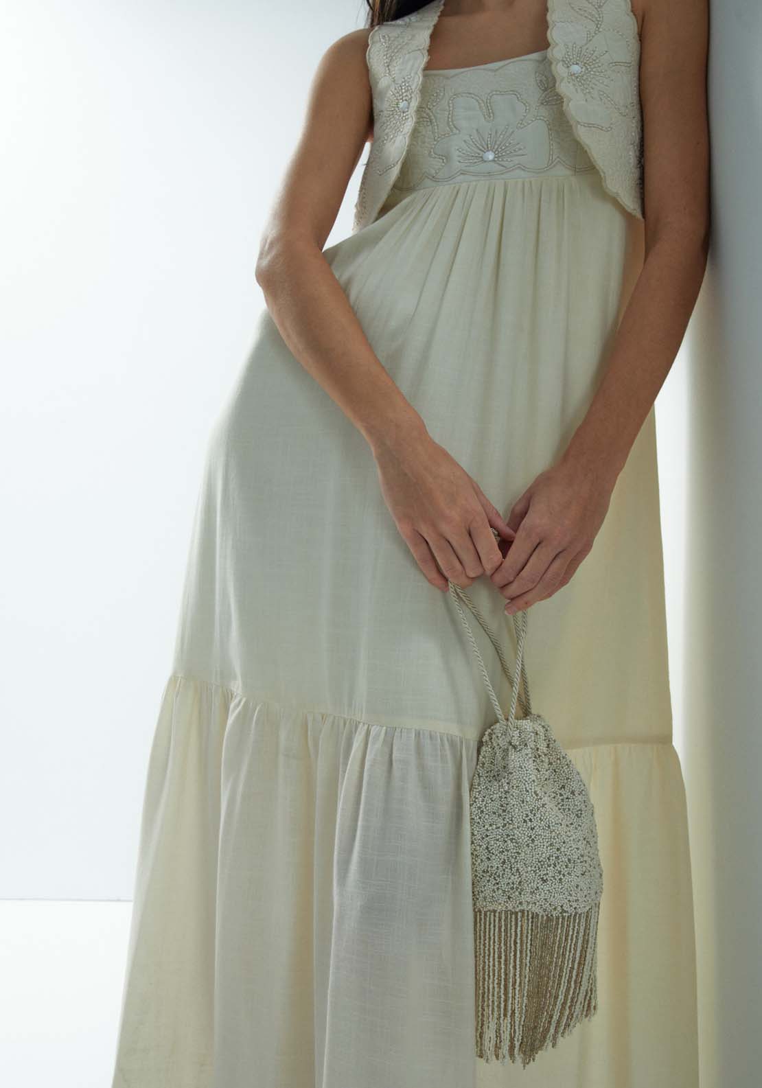 Sfera Strappy Embroidered Dress 4 Shaws Department Stores