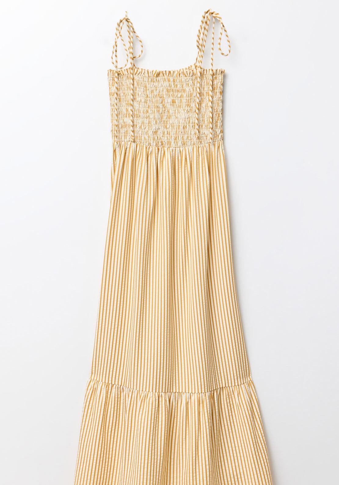 Sfera Midi Dress - Yellow Print 6 Shaws Department Stores