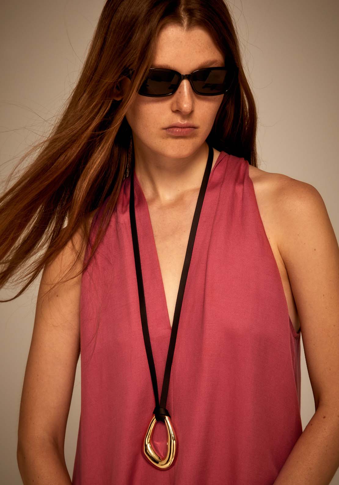 Sfera Back Knot Dress - Pink Acid 4 Shaws Department Stores