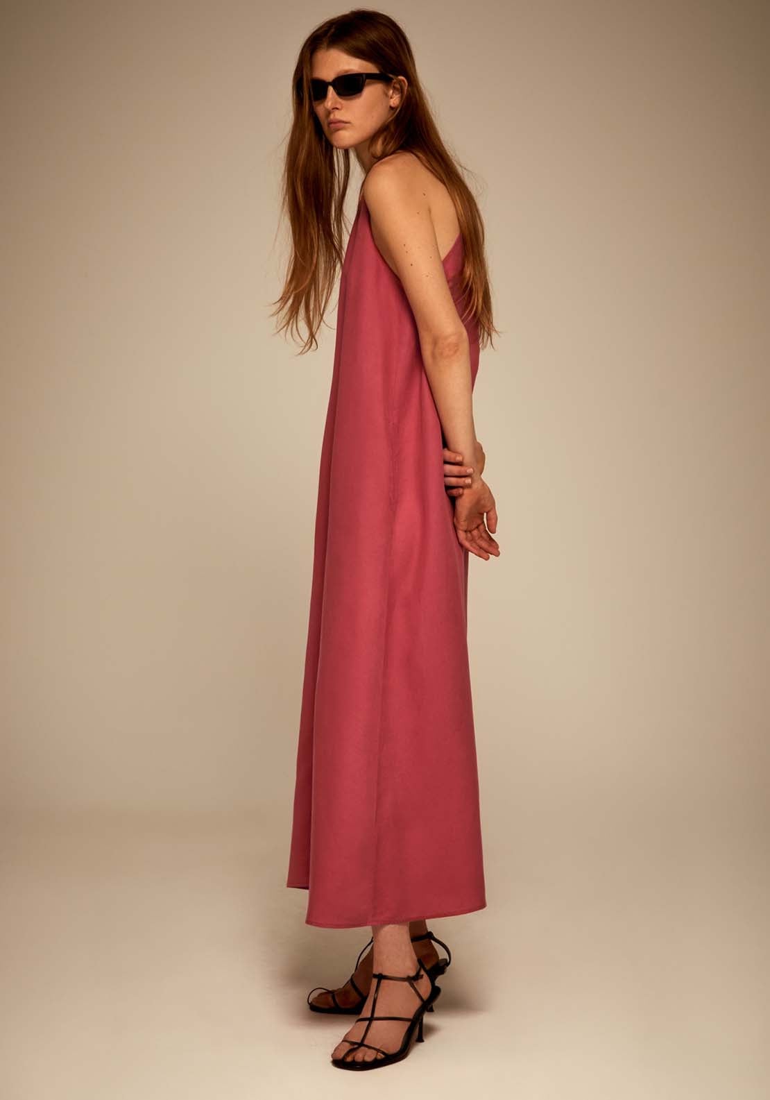 Sfera Back Knot Dress - Pink Acid 3 Shaws Department Stores