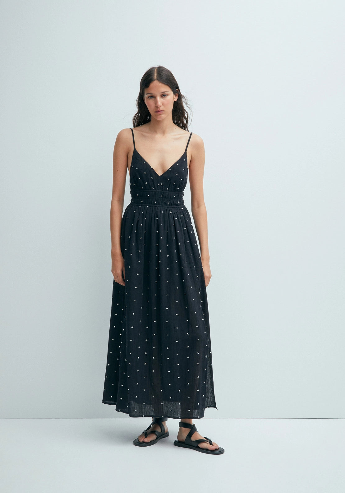 Sparkly Beaded Dress - Black