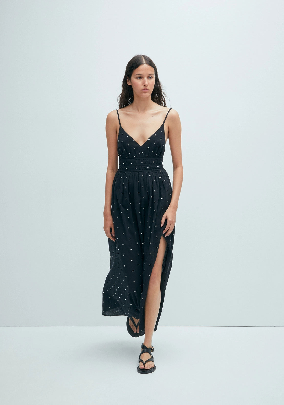 Sparkly Beaded Dress - Black