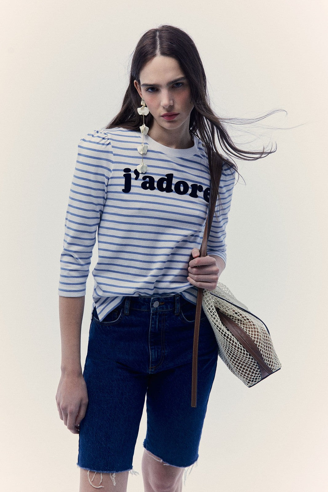 Sfera Stripes top - Blue 2 Shaws Department Stores