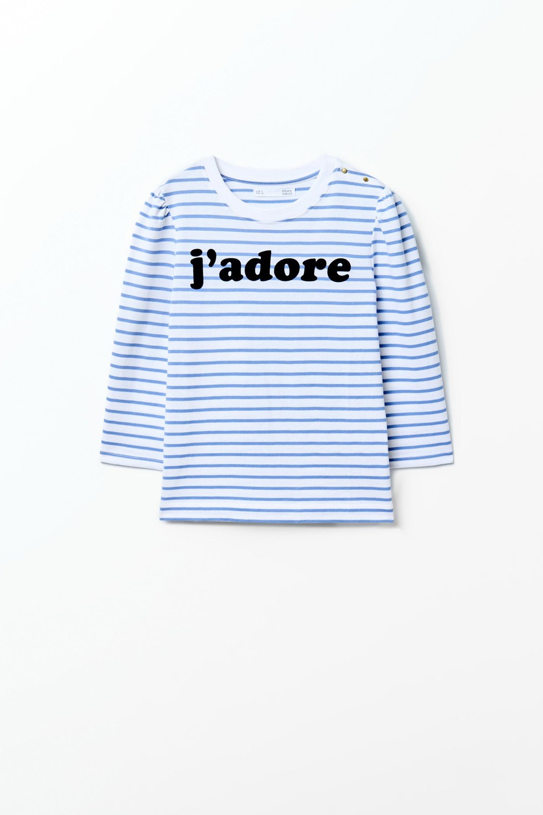 Sfera Stripes top - Blue 6 Shaws Department Stores