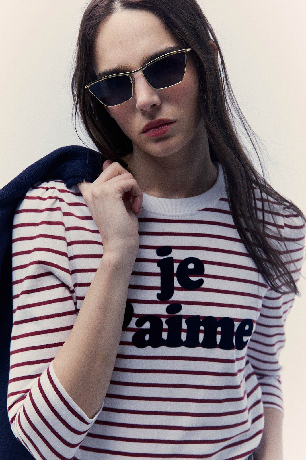 Sfera Stripes top - Red 4 Shaws Department Stores